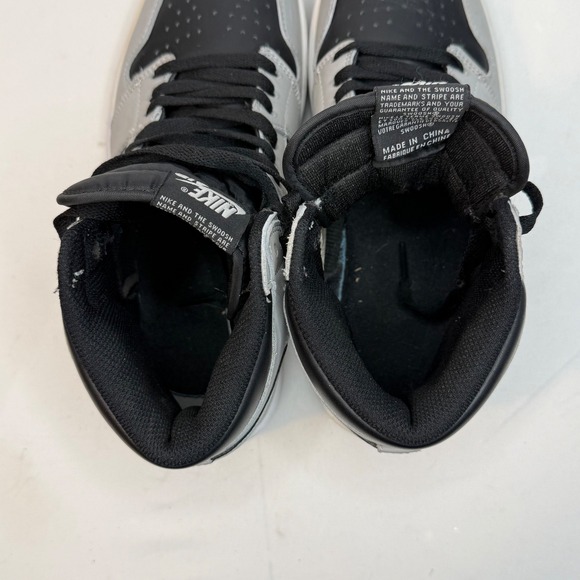 Nike Air Jordan 1 Retro High OG Shadow 2.0 Size 8 Men\'s Sneaker Shoes Black Grey